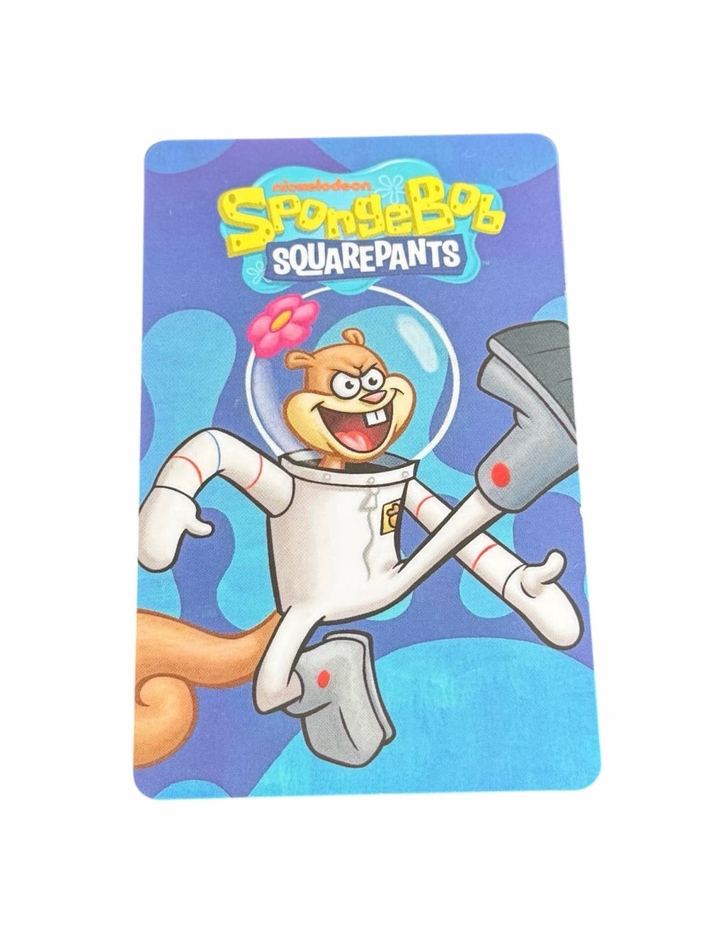 SpongeBob SquarePants Arcade Coin Pusher Card Sandy Cheeks 002 Barcode